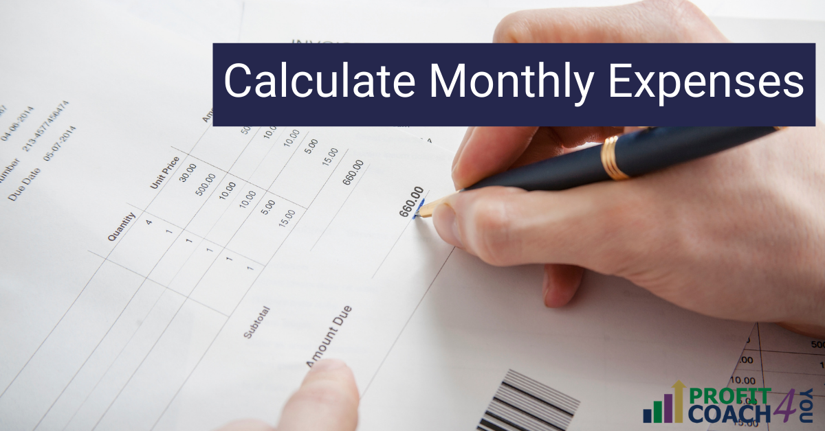 Calculate Monthly Expenses