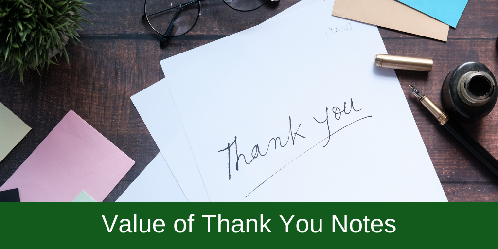 Value of Thank You Notes