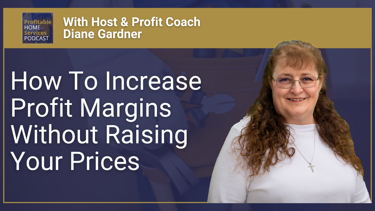 How To Create Profitable Margins Without Raising Prices with Diane Gardner