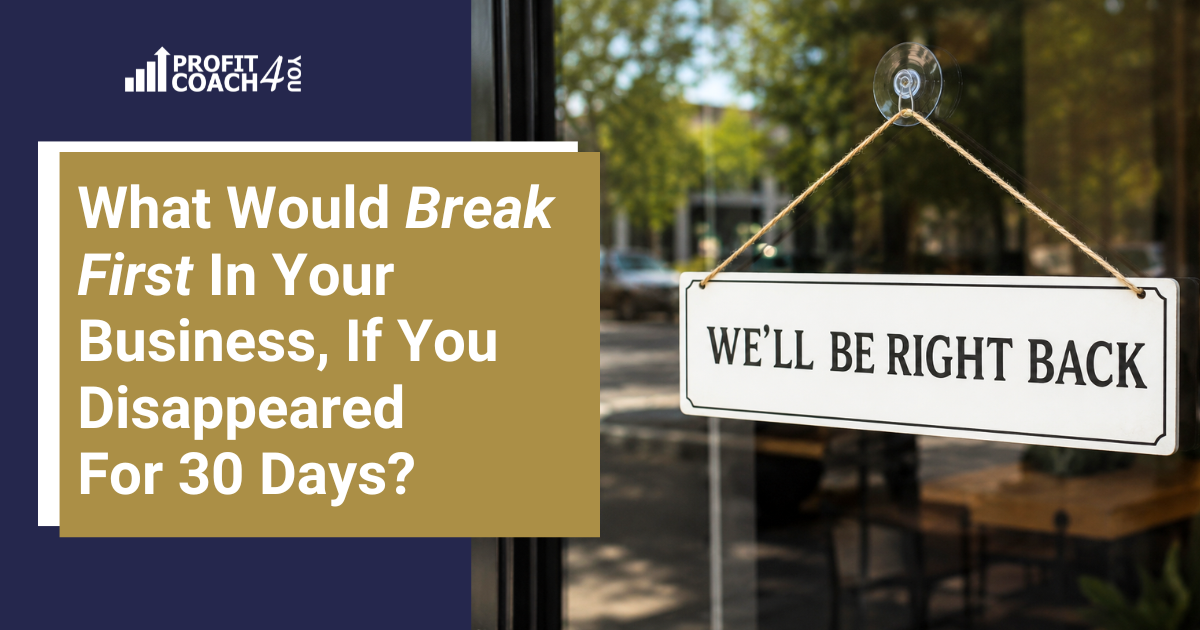 How to Spot the Bottleneck in Business That’s Costing You Freedom