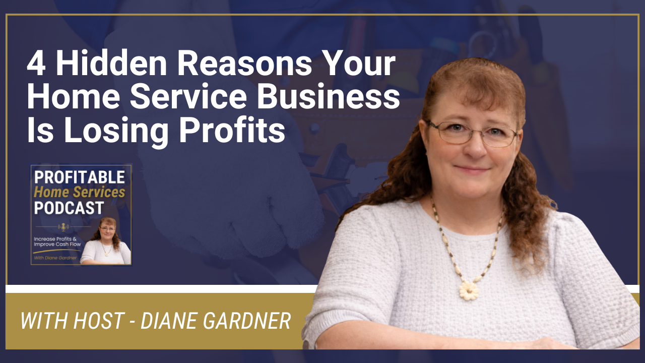 Manage the Money You Are Losing to These Four Profit Leaks with Diane Gardner