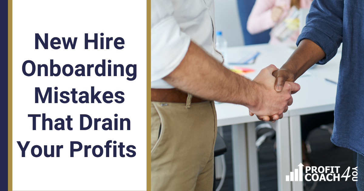 New Employee Onboarding Mistakes That Drain Profits In Home Services
